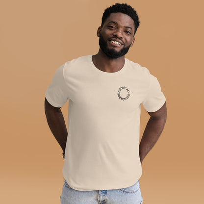 Above All Beauty Standards Beige Tee shirt