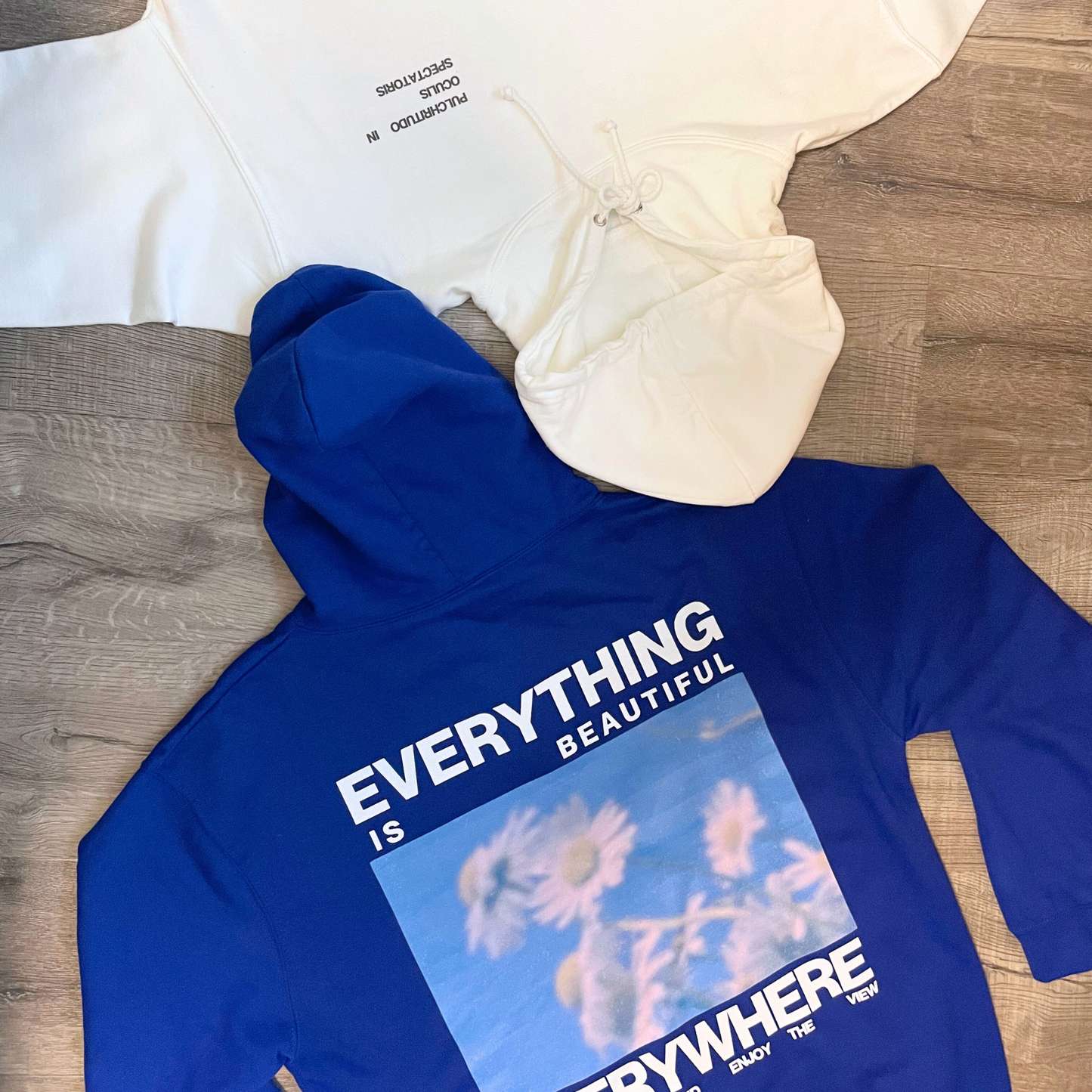 Everything Everywhere Unisex Oversized Graphic Hoodie