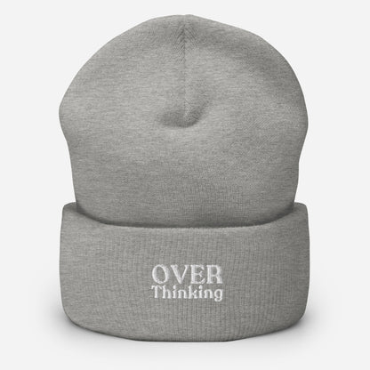 gainsboro grey overthinking beanie