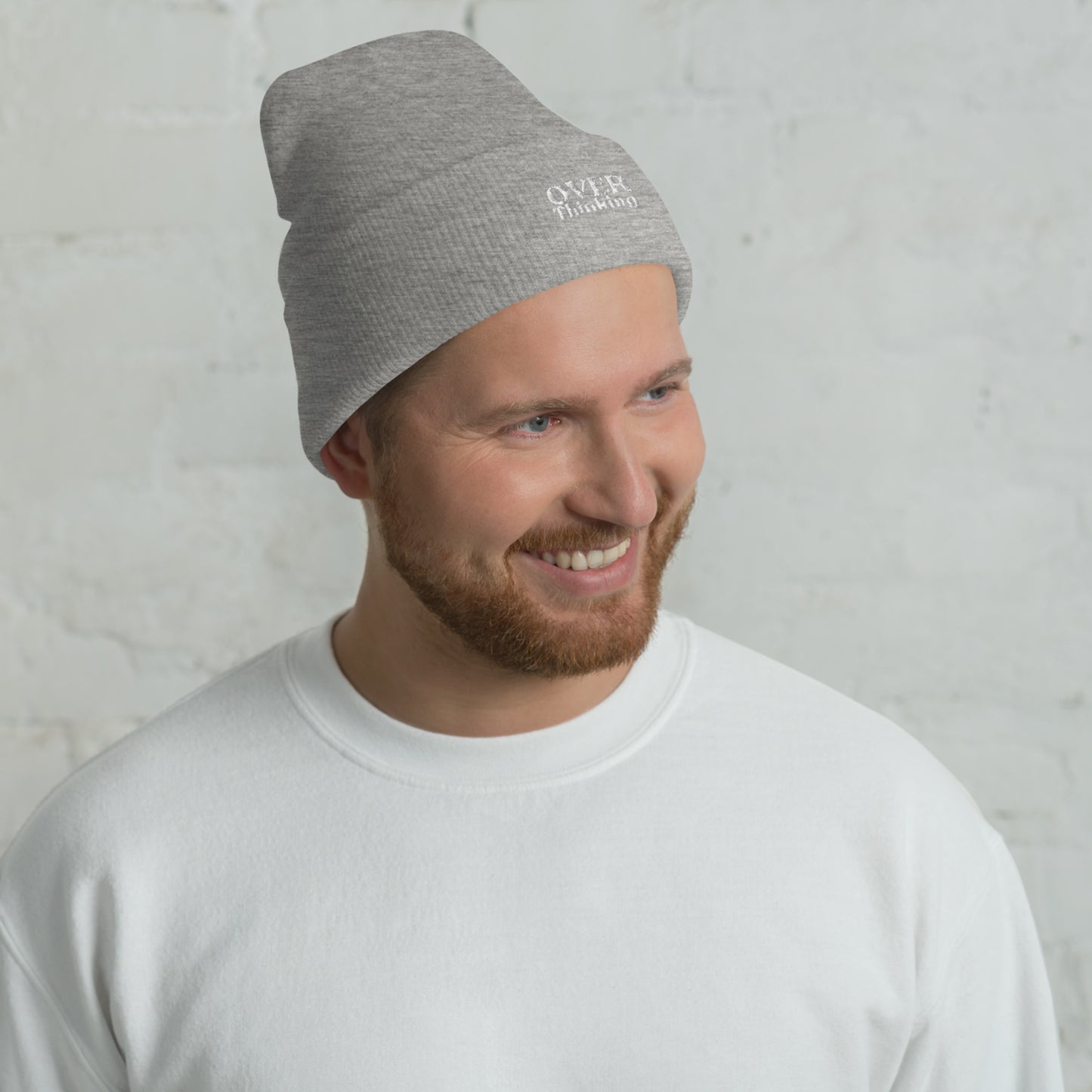 gainsboro grey overthinking beanie 