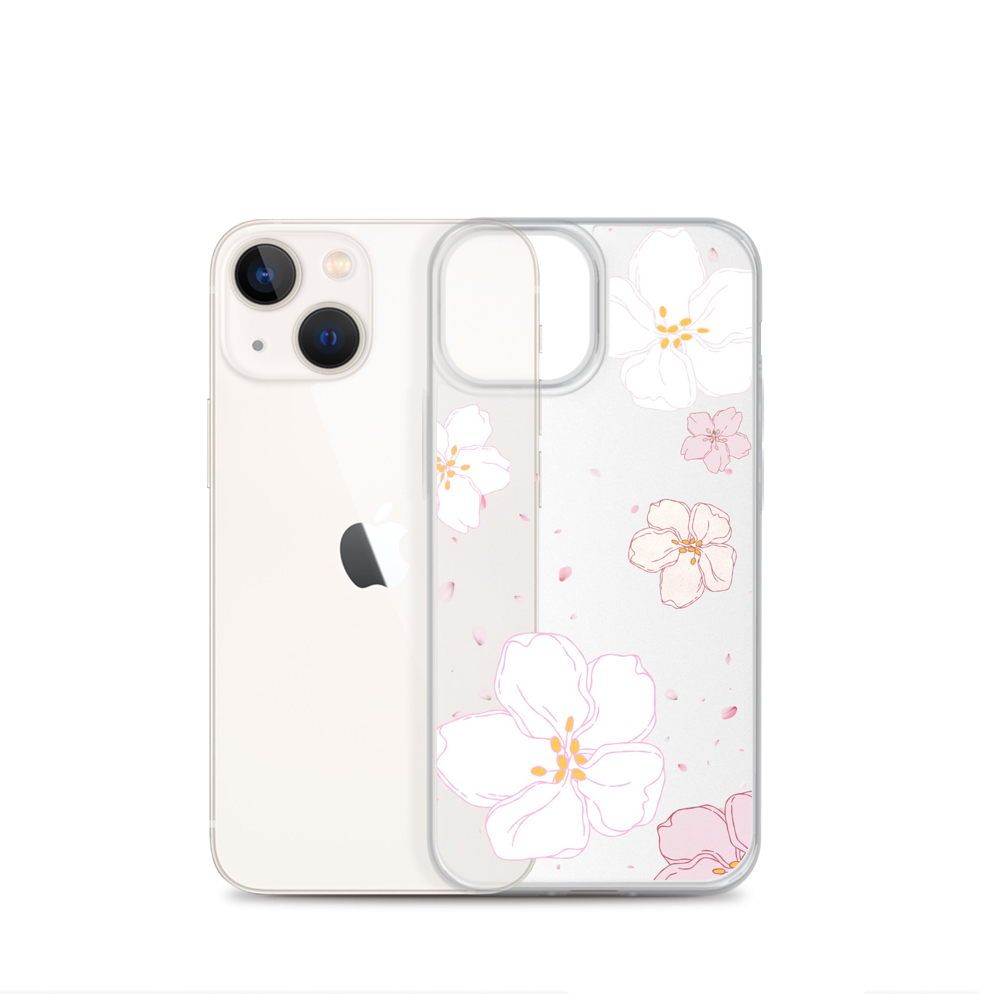 Dreamy Cherry Blossom Clear Case iPhone NODO NADO